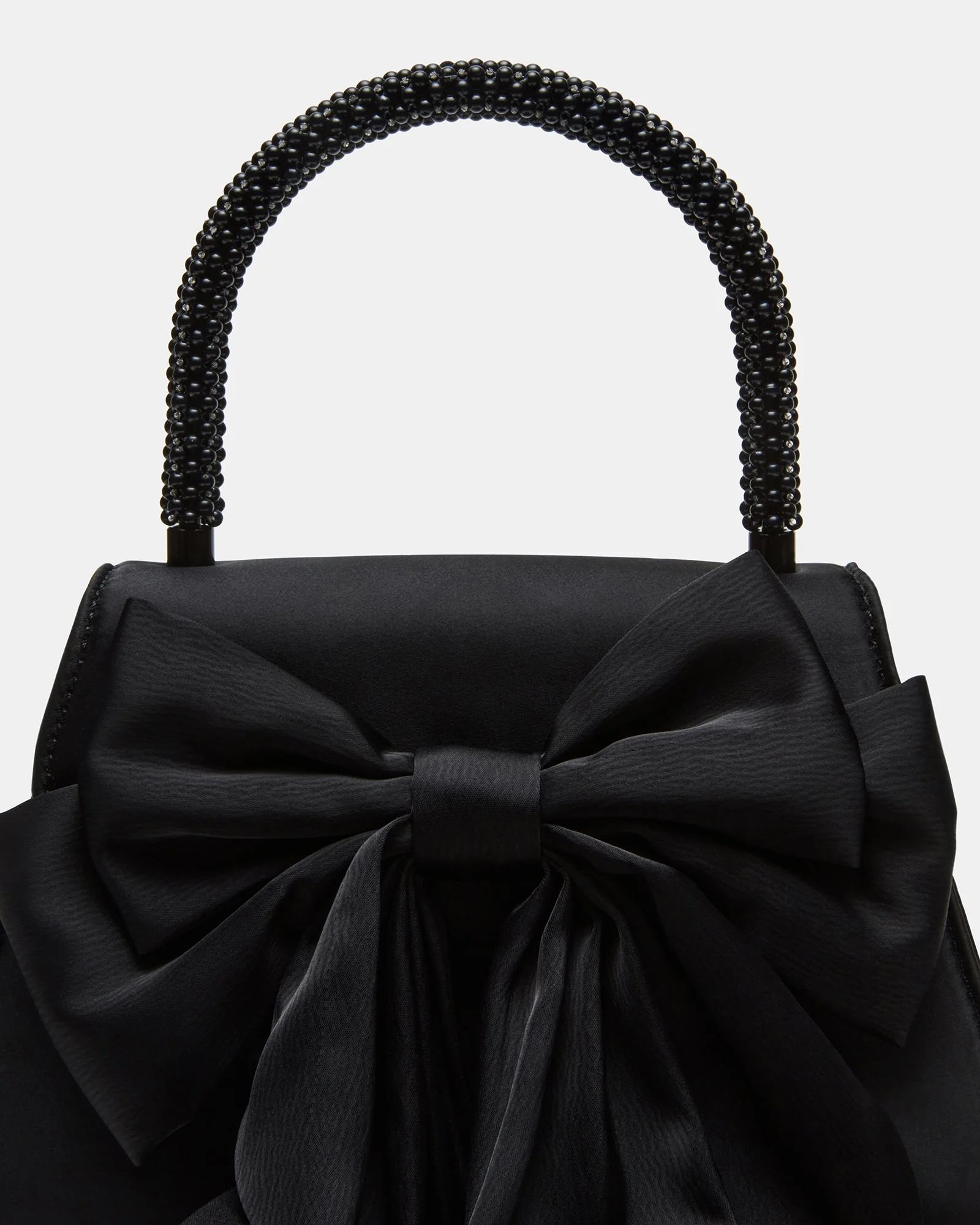 COSETTE BAG BLACK SATIN - Image 3