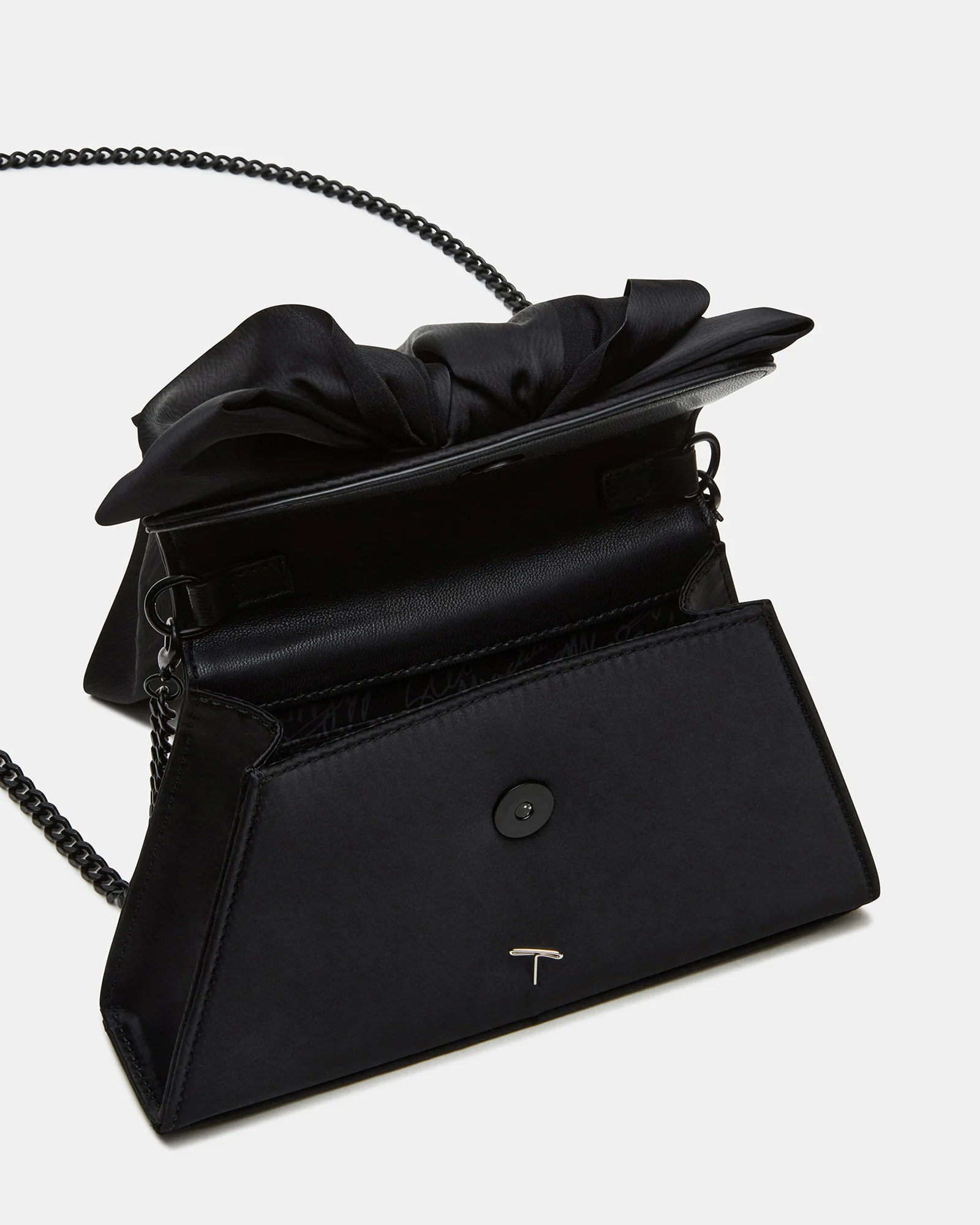 COSETTE BAG BLACK SATIN - Image 5