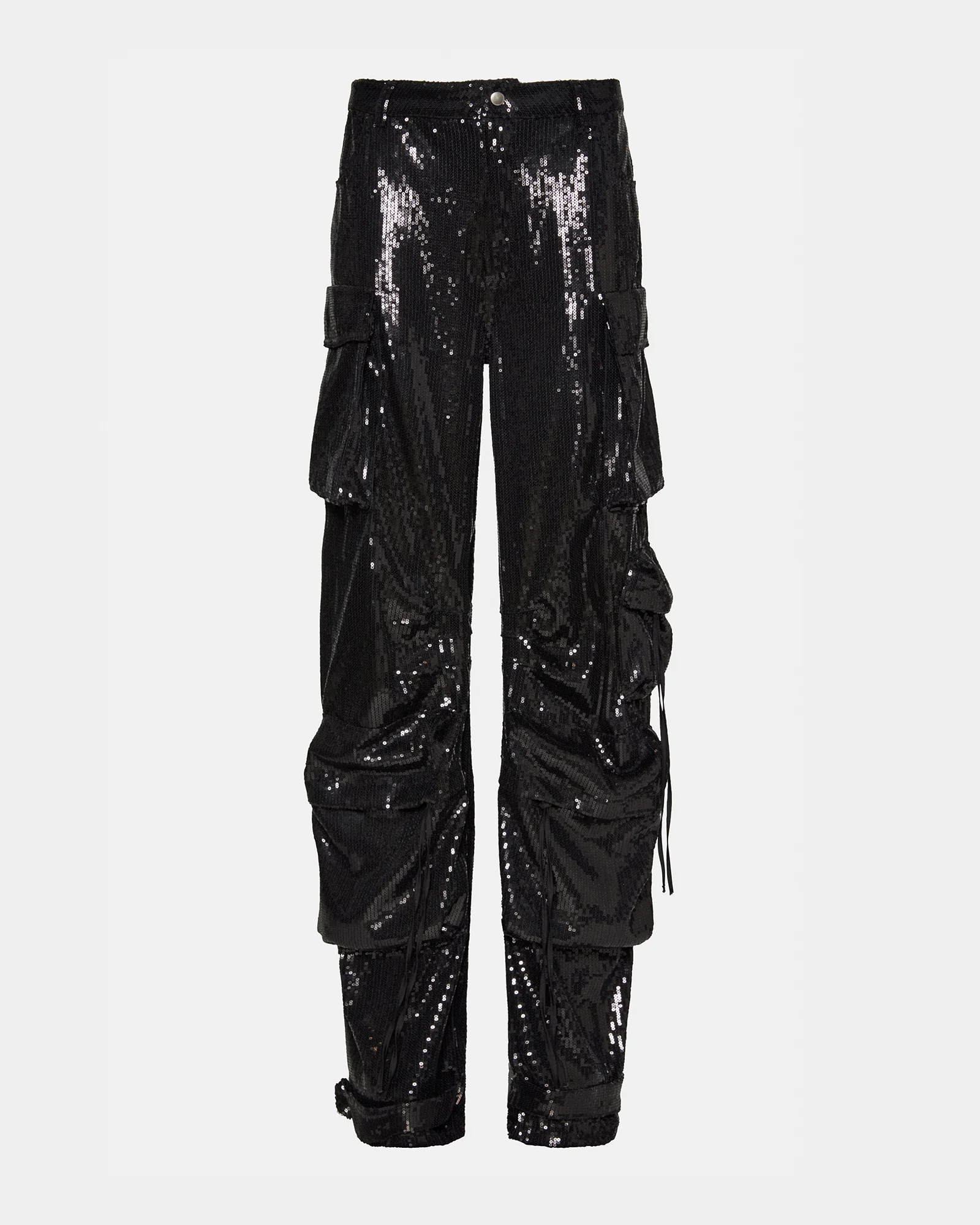 DUO SEQUIN PANT BLACK - Image 7