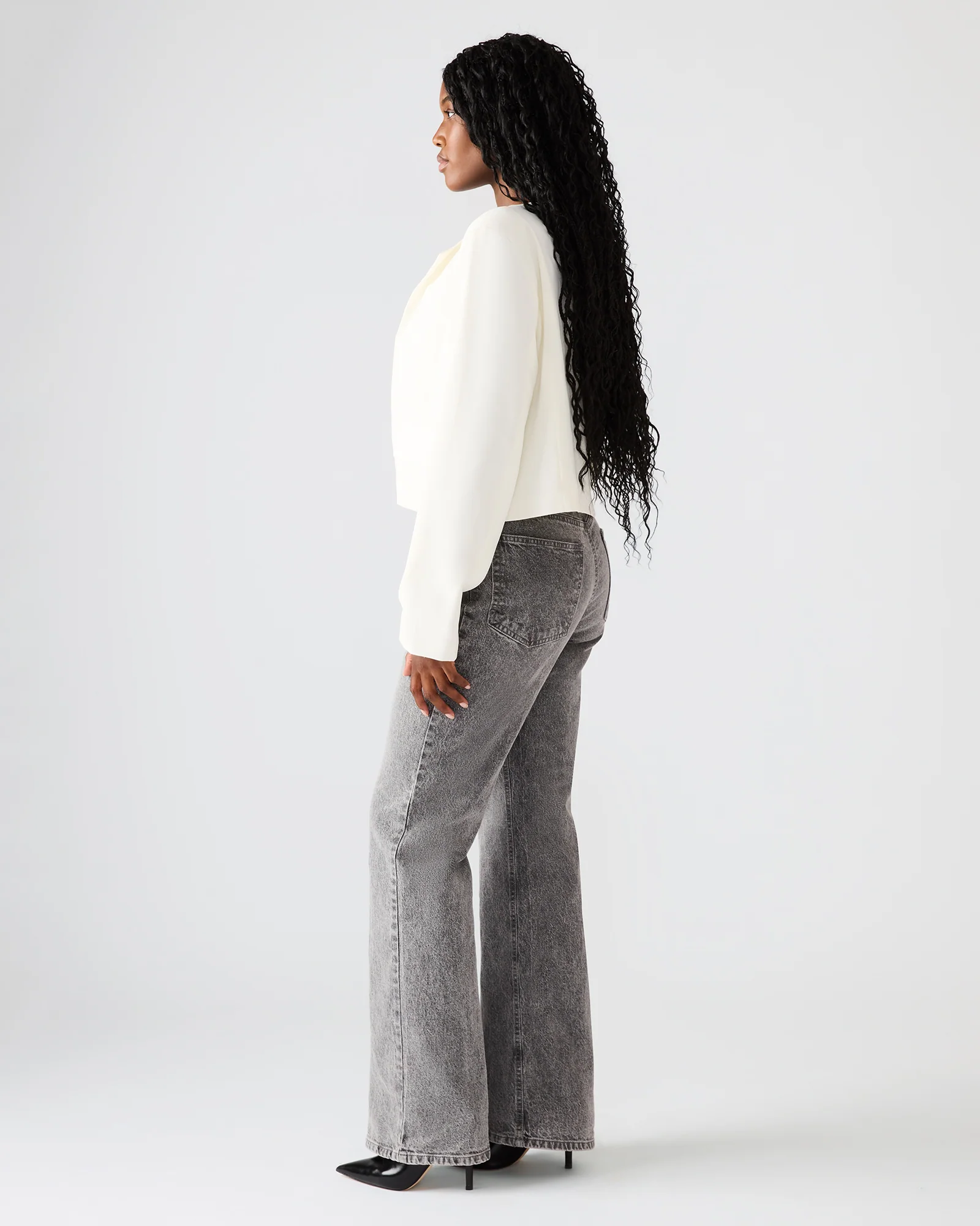 SERENEA BLAZER WHITE - Image 5