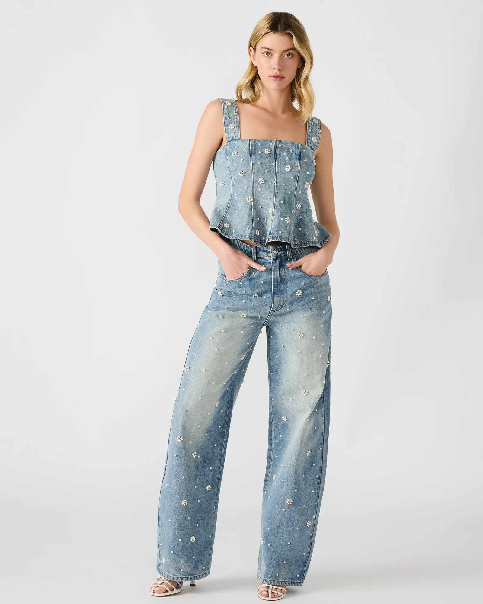 PENELOPI DENIM TOP - Image 4