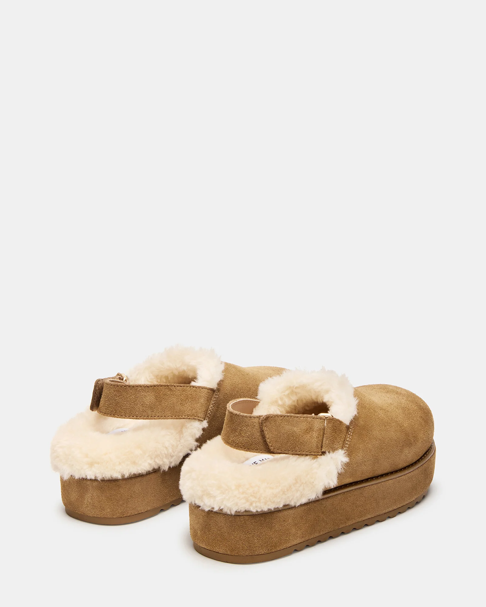 MELLOW FAUX FUR COGNAC SUEDE - Image 6