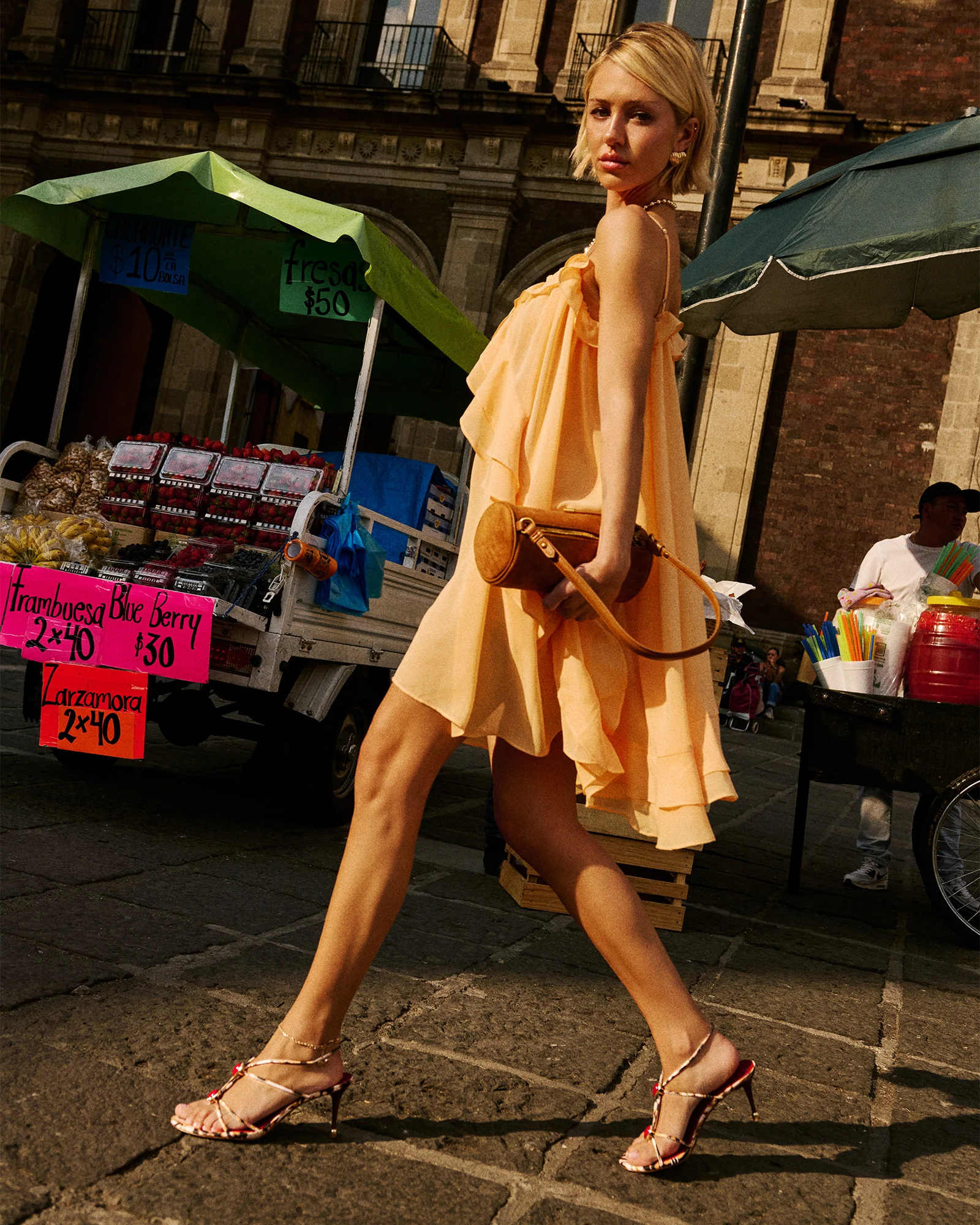 RAMOS STONE RED/BROWN PRINT - Image 7