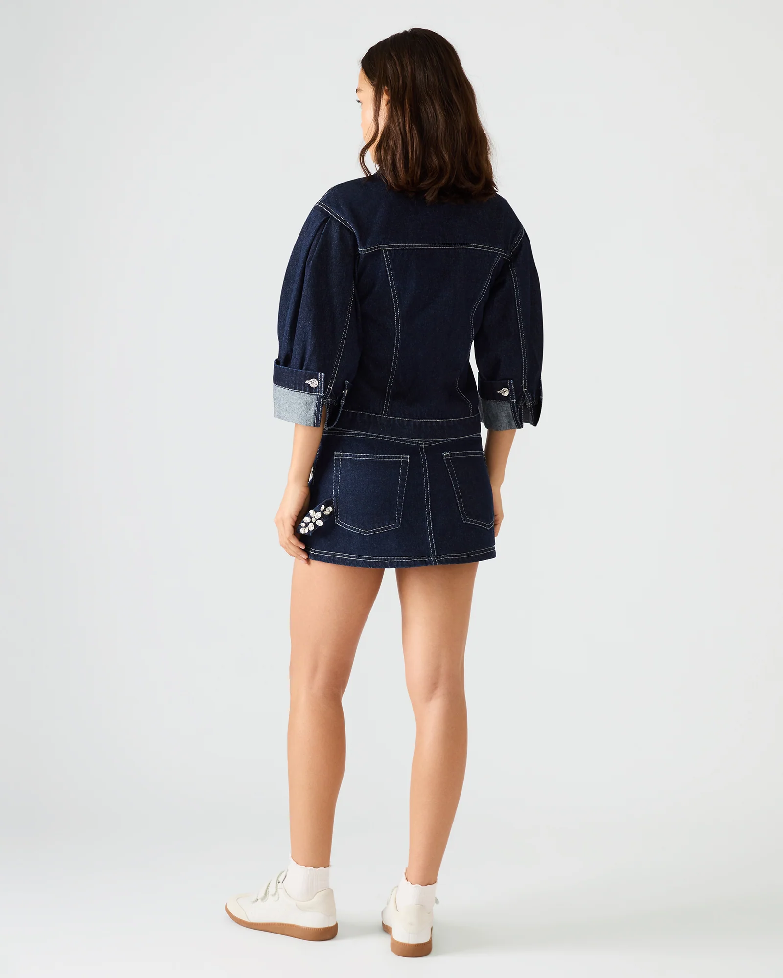 BRIELLIA SKIRT BIJOU BLUE - Image 4